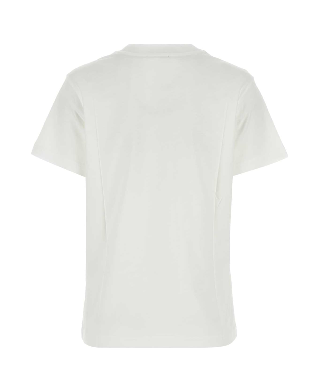 A.P.C. White Cotton T-shirt - BLANC