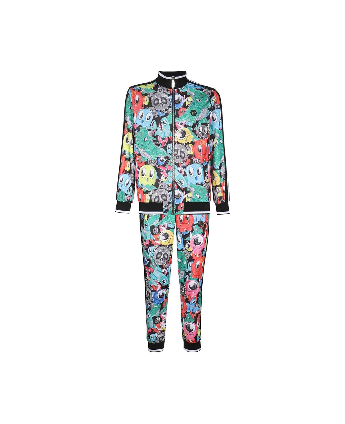 Philipp Plein Two-piece Cotton Suit - Multicolor