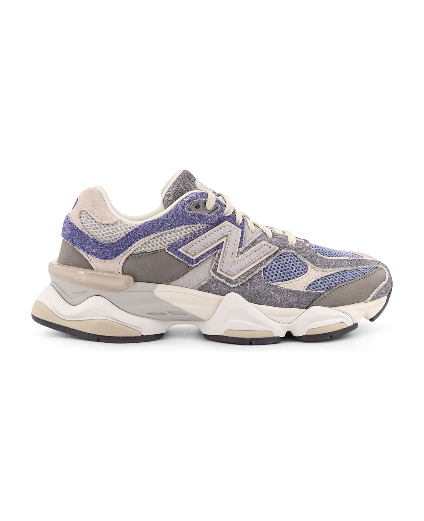 New Balance 906 Leather And Mesh Sneakers - Blue