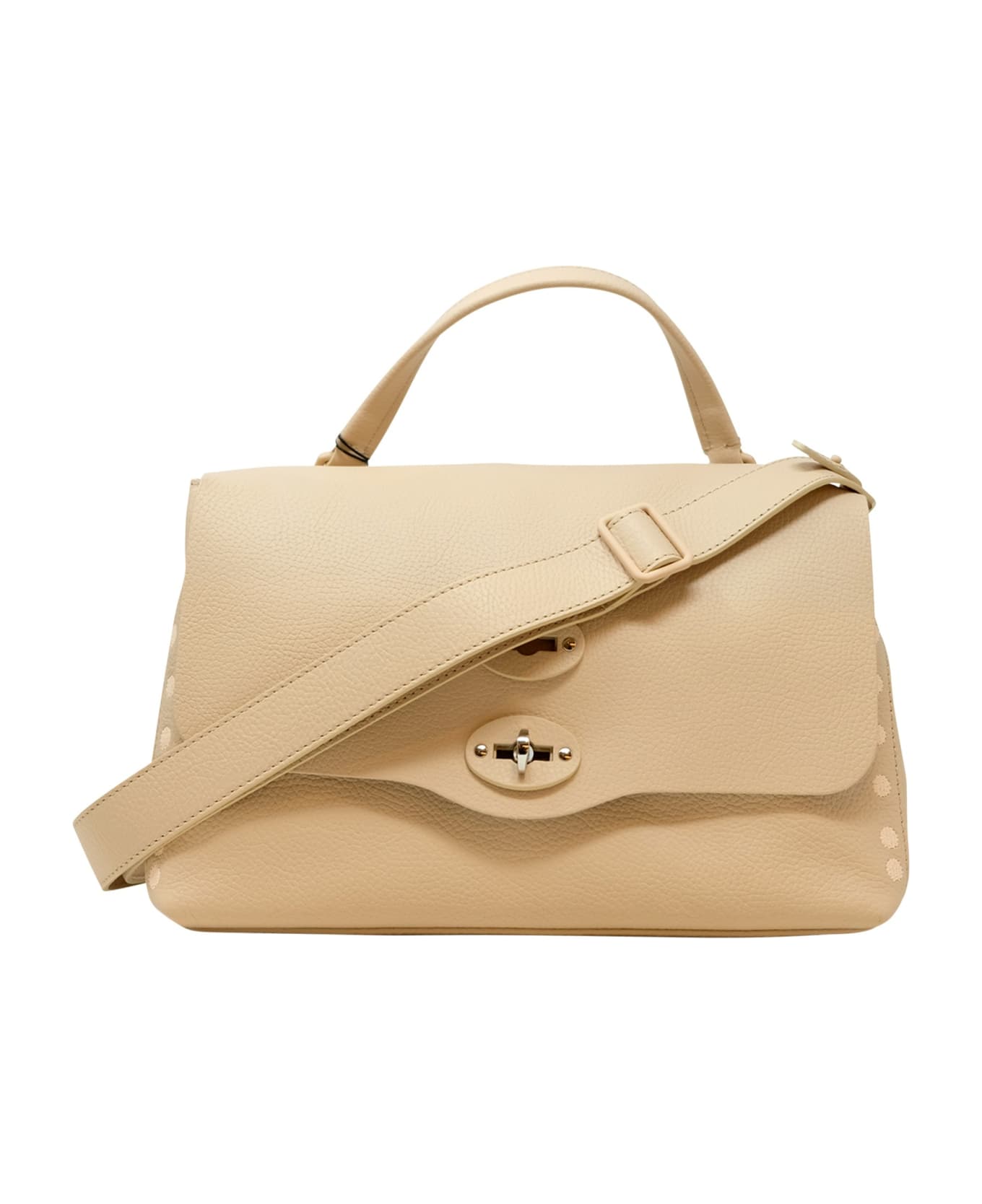 Zanellato 068000-0380000-z0880 Postina Pura 2.0 Luxethic S Rosa Minuet Leather Handbag - CIPRIA トートバッグ