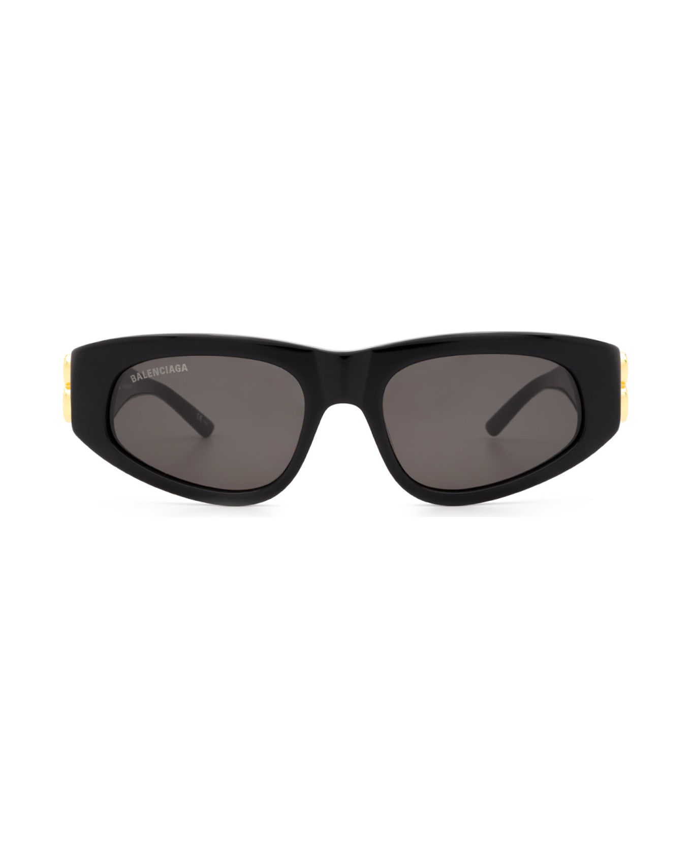 Balenciaga Eyewear BB0095S Sunglasses - Black Gold Grey