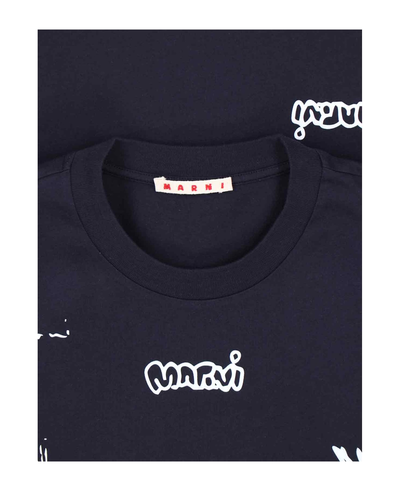Marni Logo T-shirt - Blue