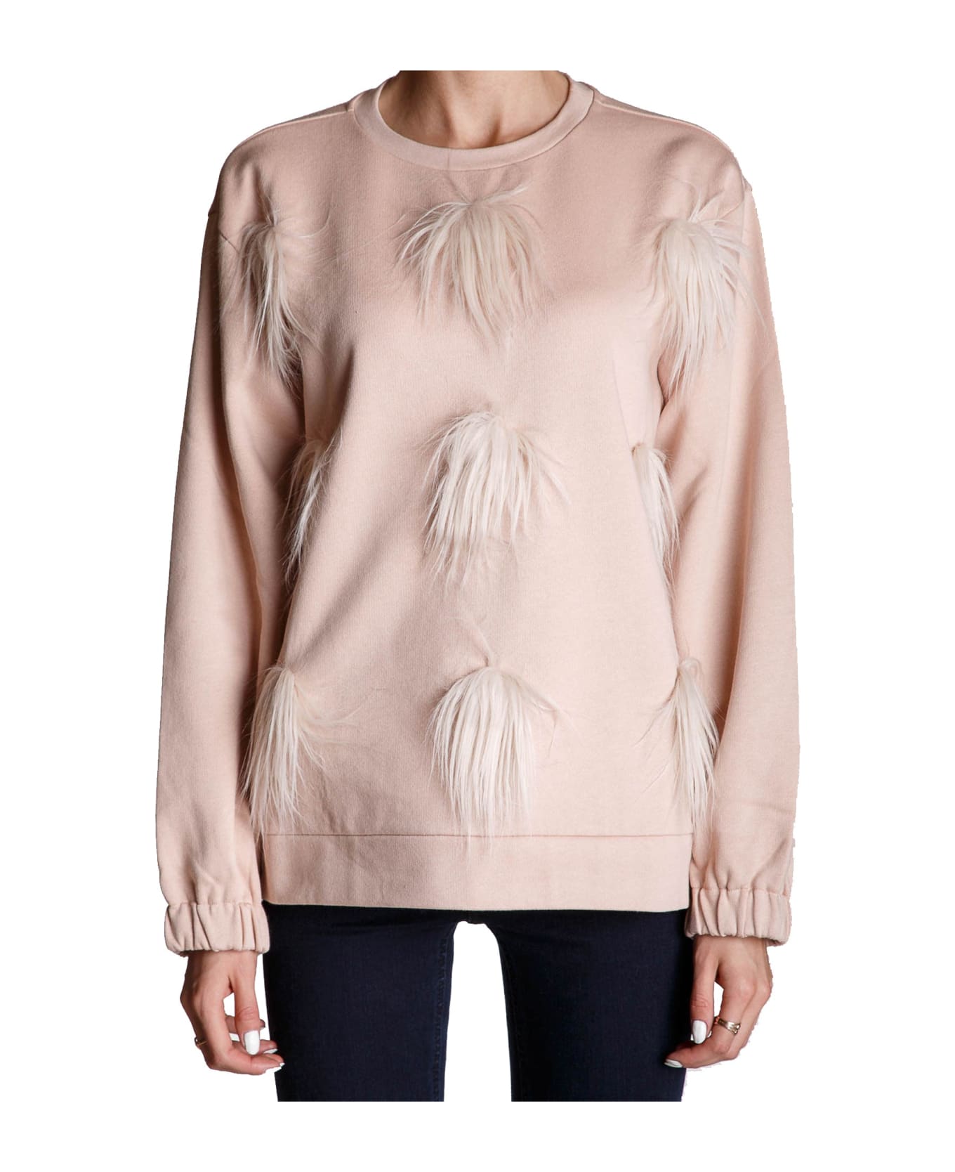 Stella McCartney Cotton Sweatshirt - Pink