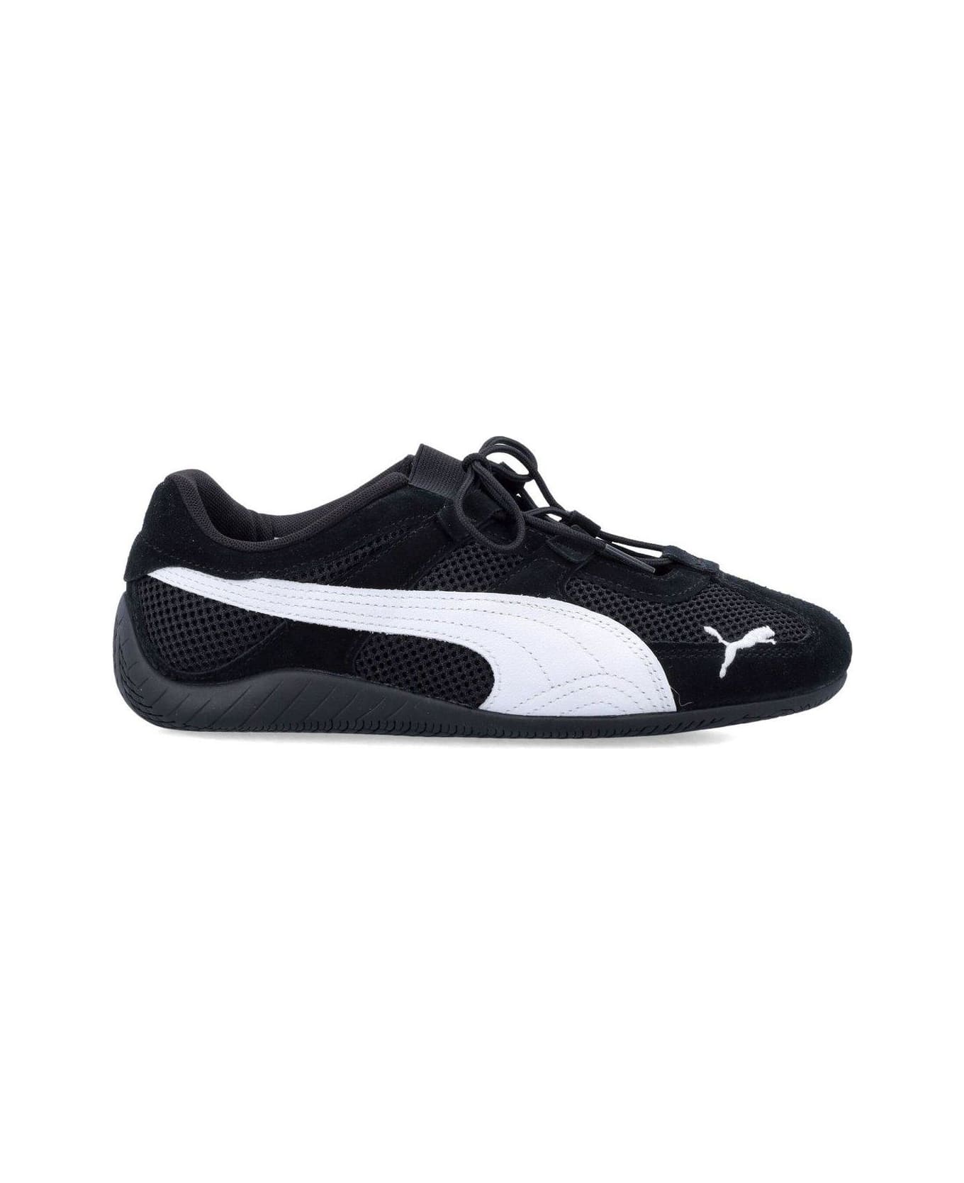 Puma Speedcat Go Lace-up Sneakers - Black White
