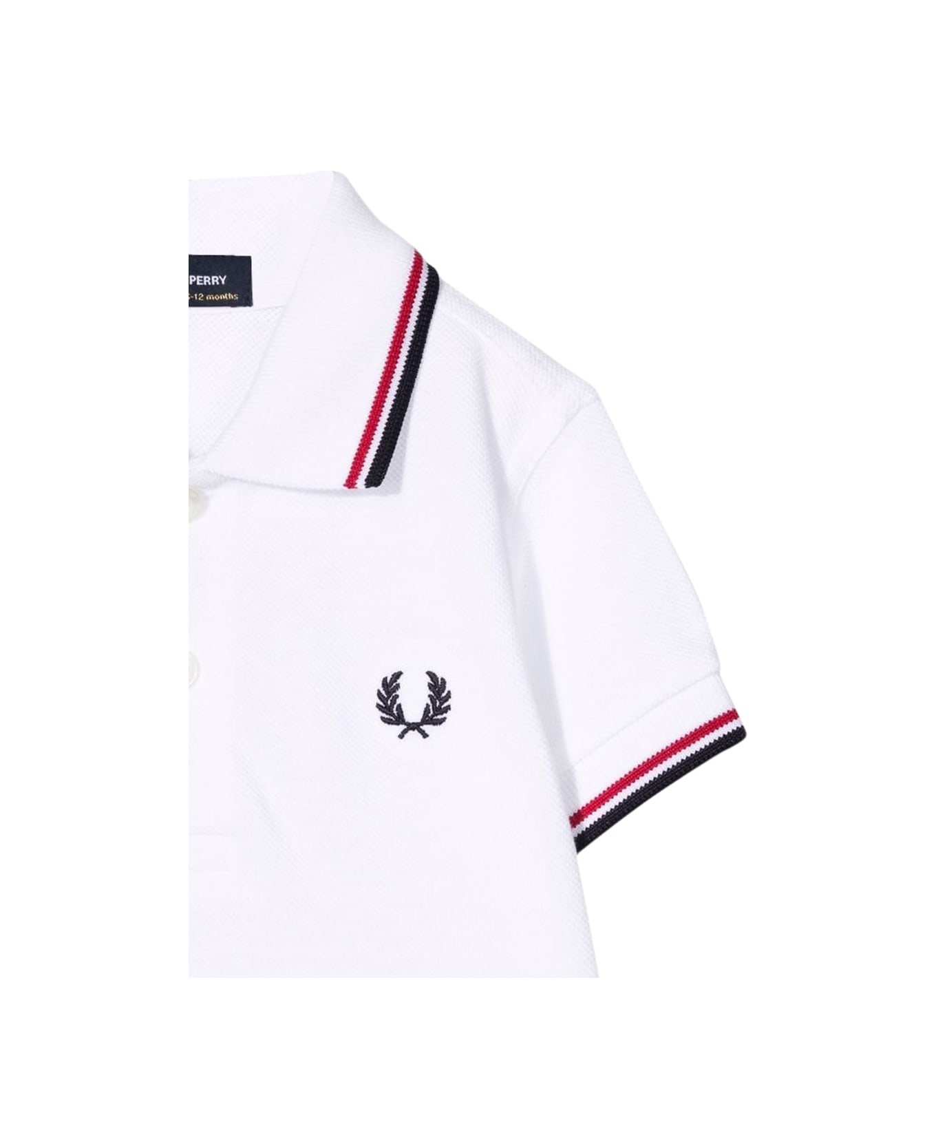Fred Perry My First Fred Perry Shirt - WHITE