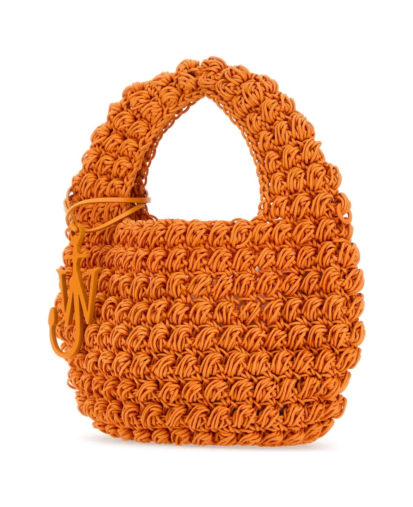 J.W. Anderson Orange Knit Popcorn Handbag - Orange トートバッグ