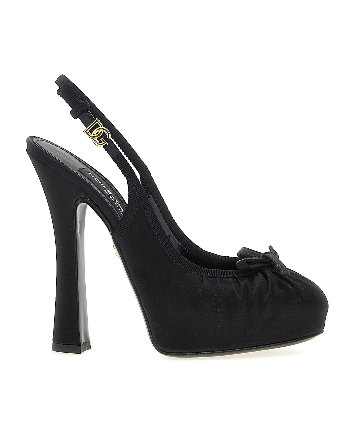 Dolce & Gabbana 'vally' Slingback - Black  