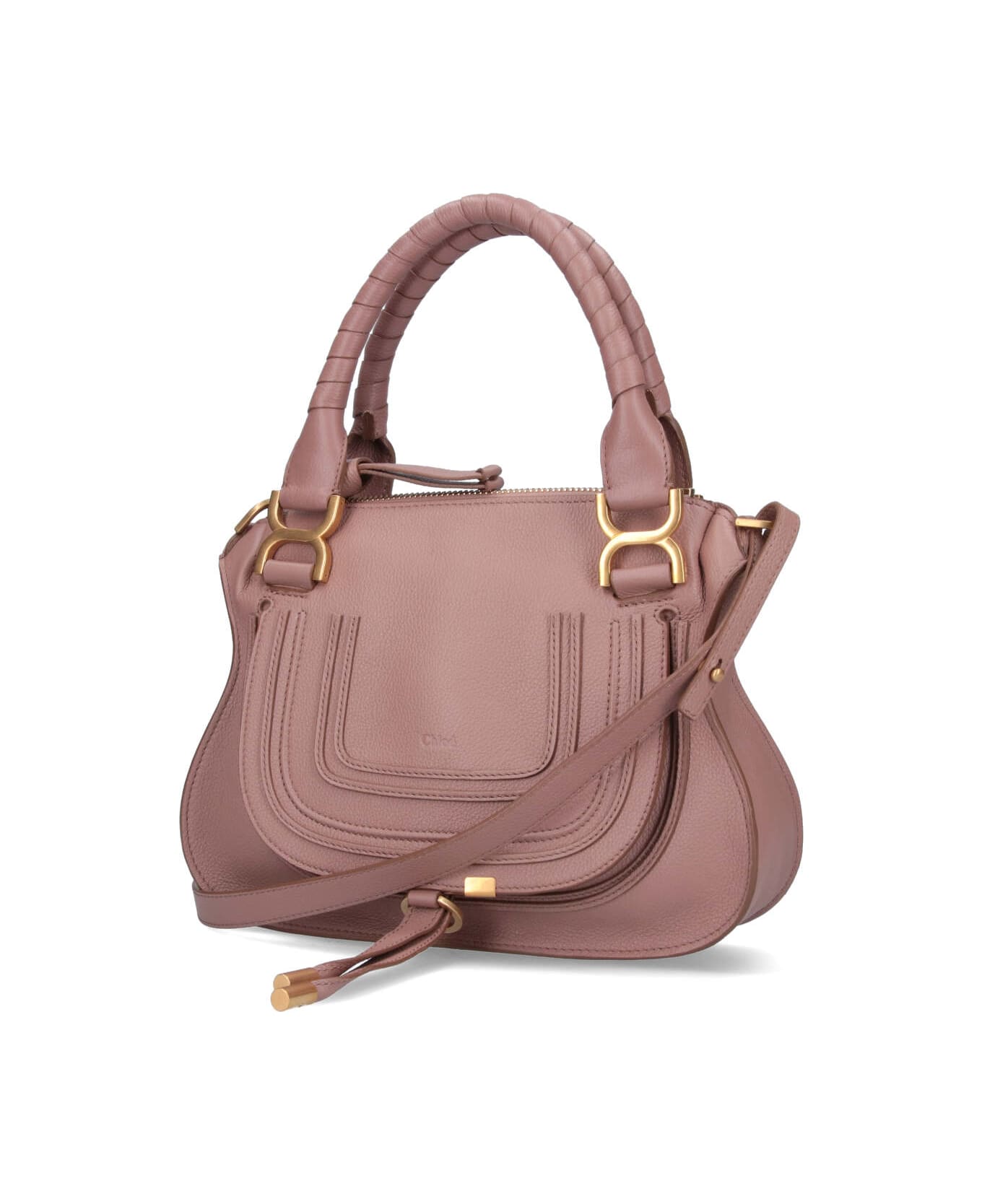 Chloé Mercie Shoulder Bag - Pink