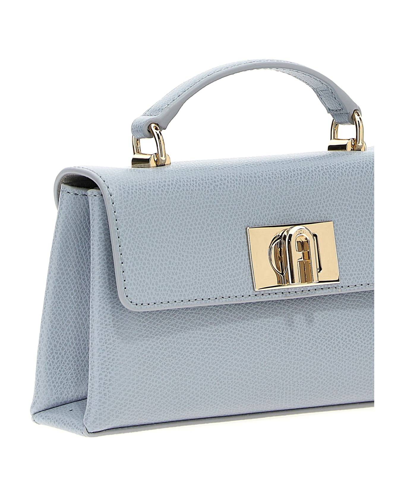 Furla 'furla 1927' Mini Handbag - Light Blue