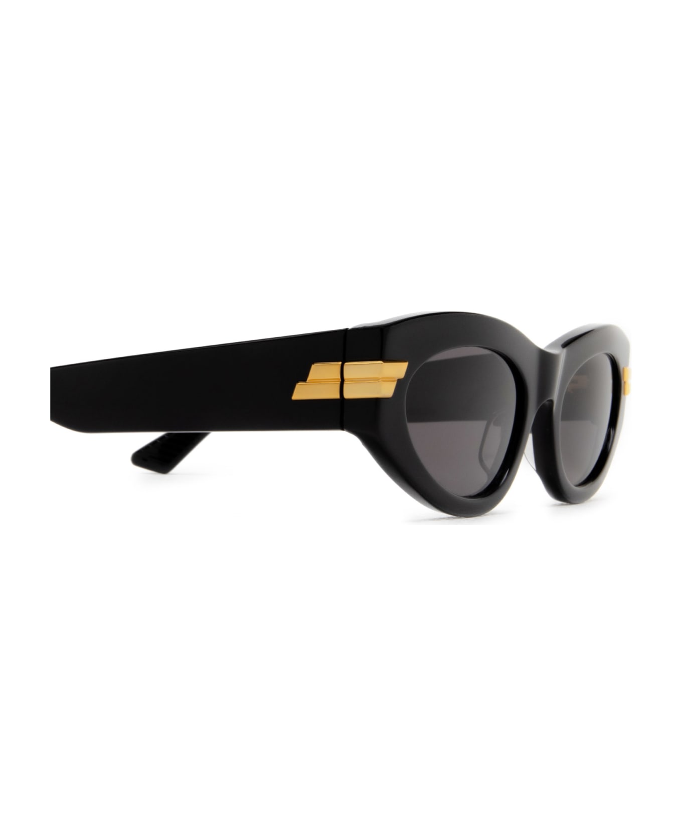 Bottega Veneta Eyewear Bv1189s Black Sunglasses - Black