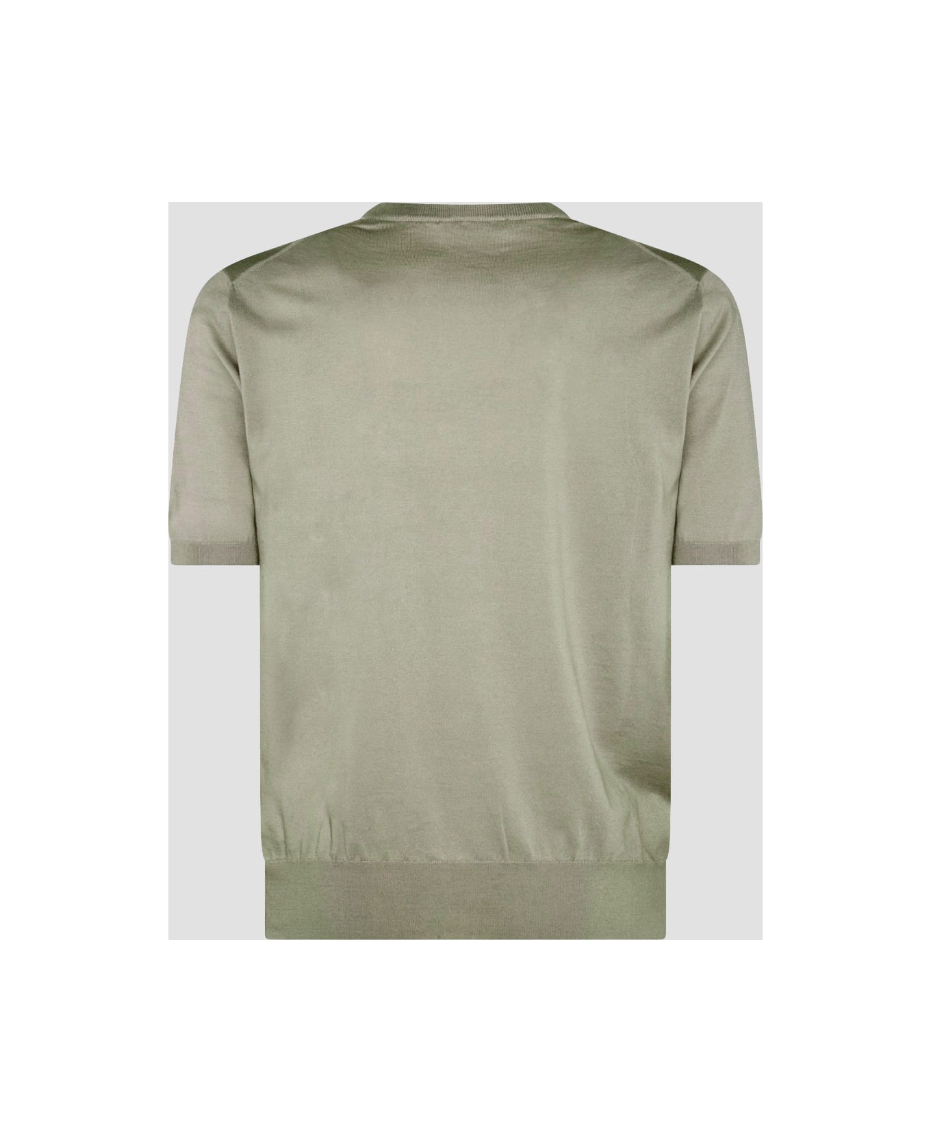 Cruciani Military Green Cotton T-shirt - Military