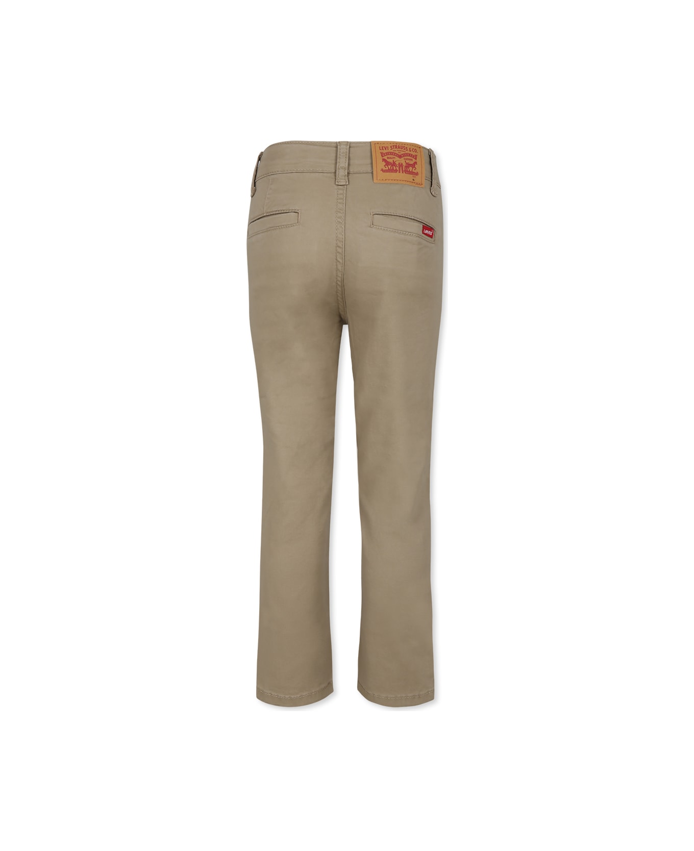 Levi's Brown Trousers For Boy With Logo - Brown