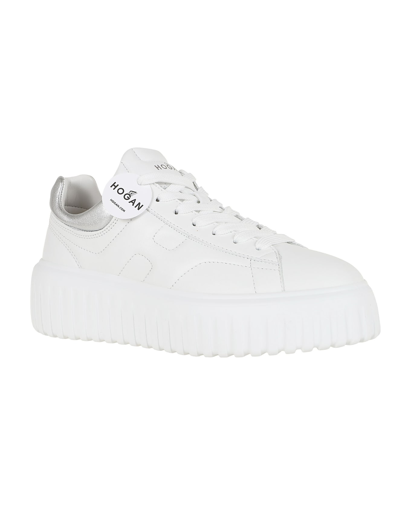 Hogan H-stripes Allacciato H - Argento