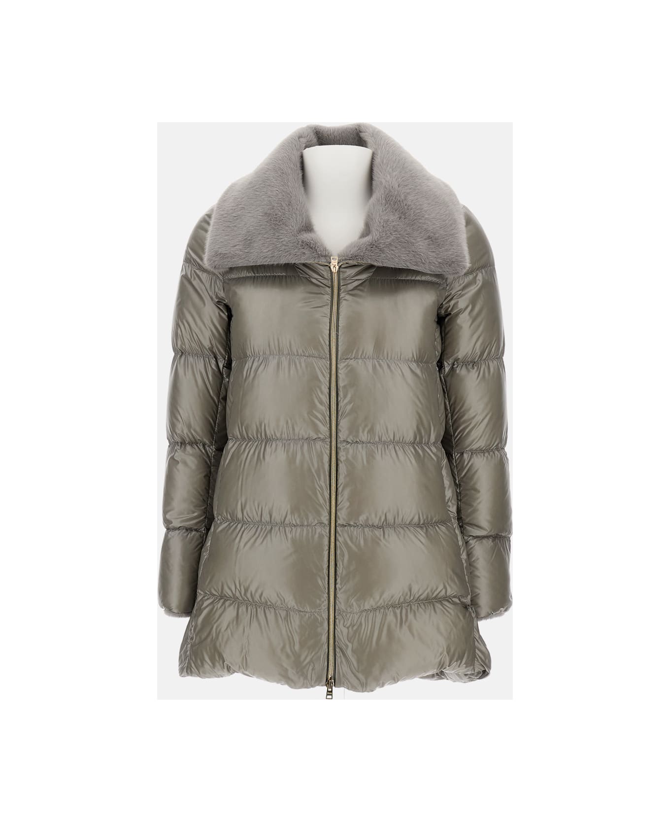 Herno Long Coat - Grey
