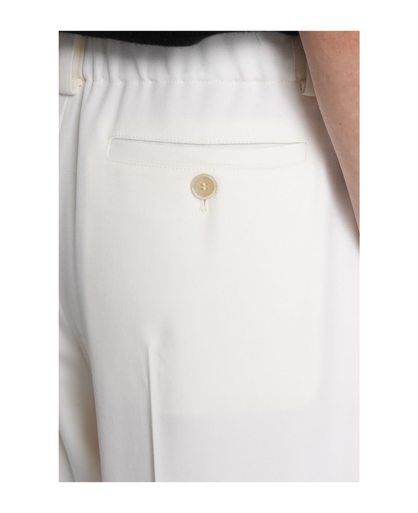 Givenchy Pants In White Wool - white