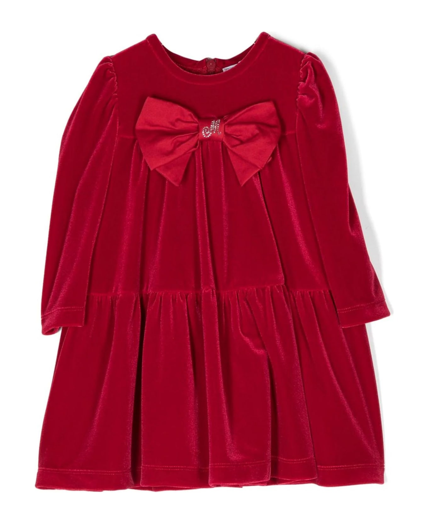 Monnalisa Dresses Red - Red ワンピース＆ドレス