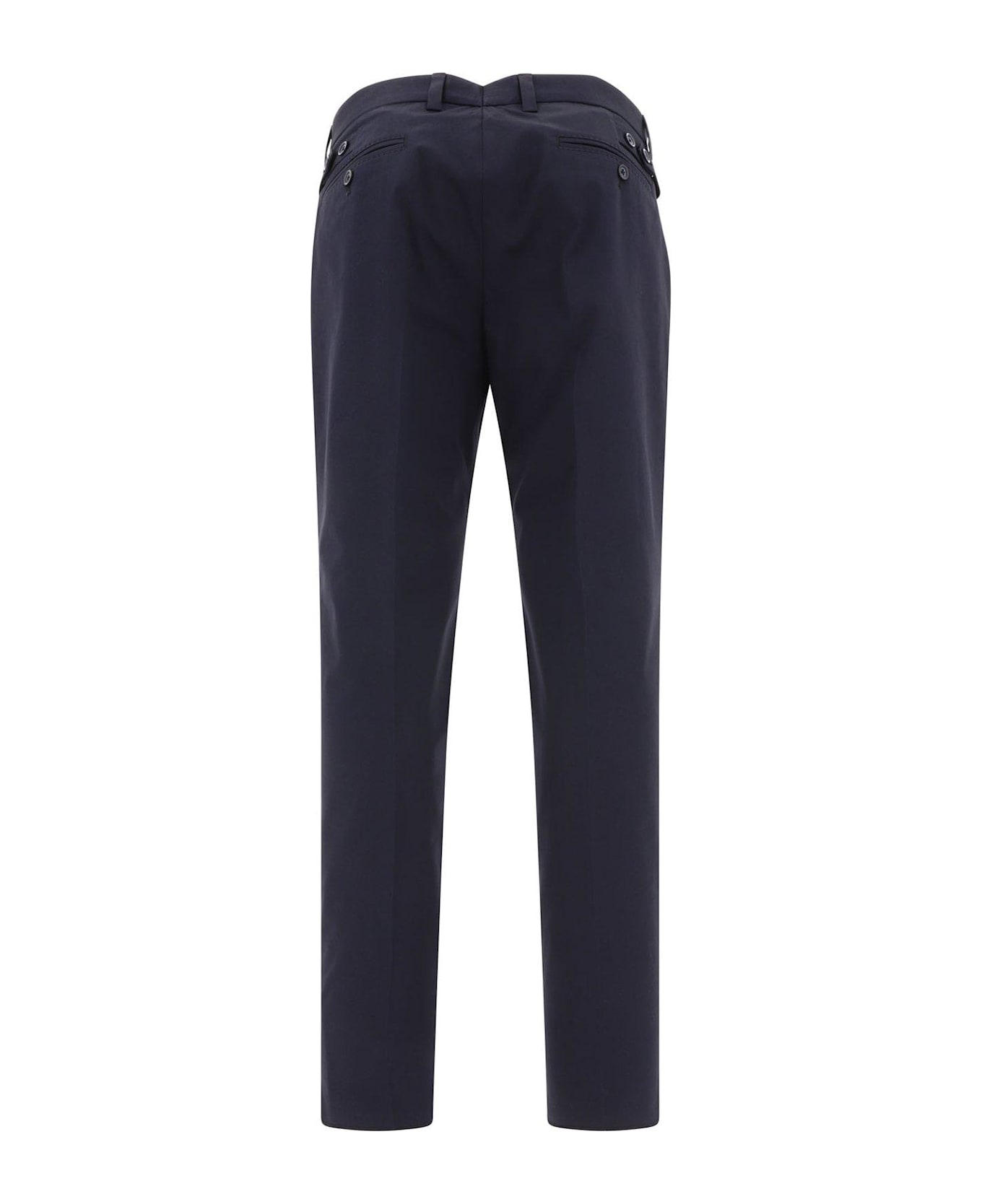 Dolce 
Gabbana Mid-rise Chino Trousers - BLU SCURISSIMO 1