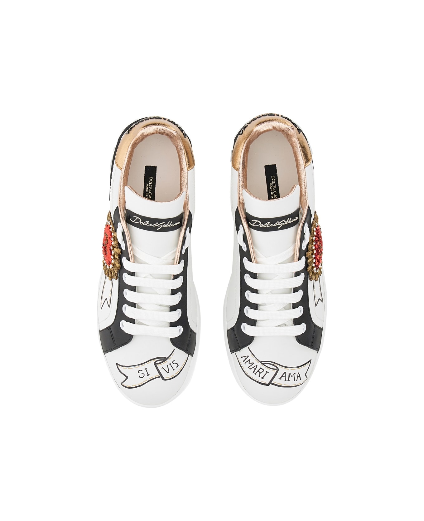 Dolce & Gabbana Portofino Sneaker - MULTICOLOUR