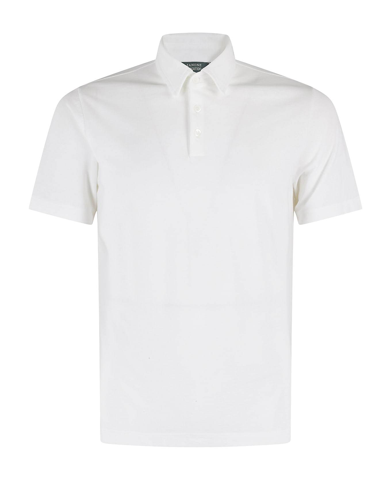 Zanone Polo Mc - Bianco