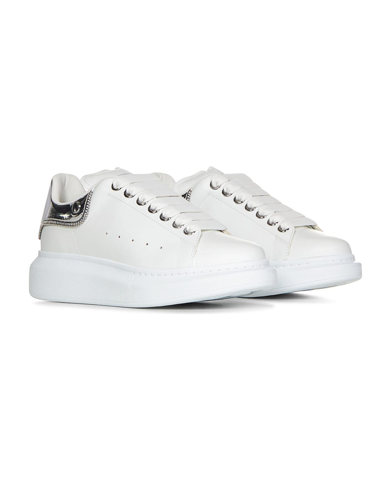 Alexander McQueen Oversize Sneakers - White スニーカー