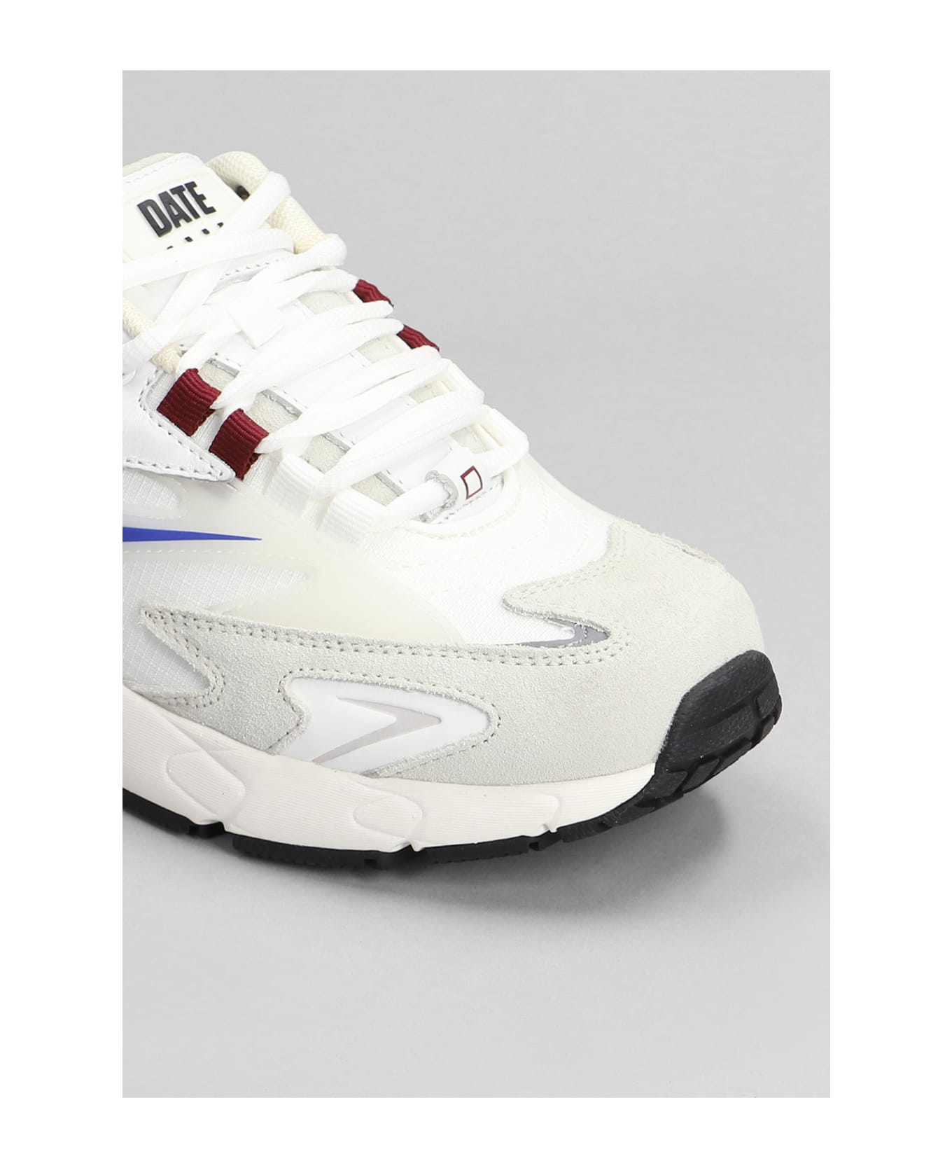 D.A.T.E. Sn23 Sneakers In White Leather And Fabric - white スニーカー