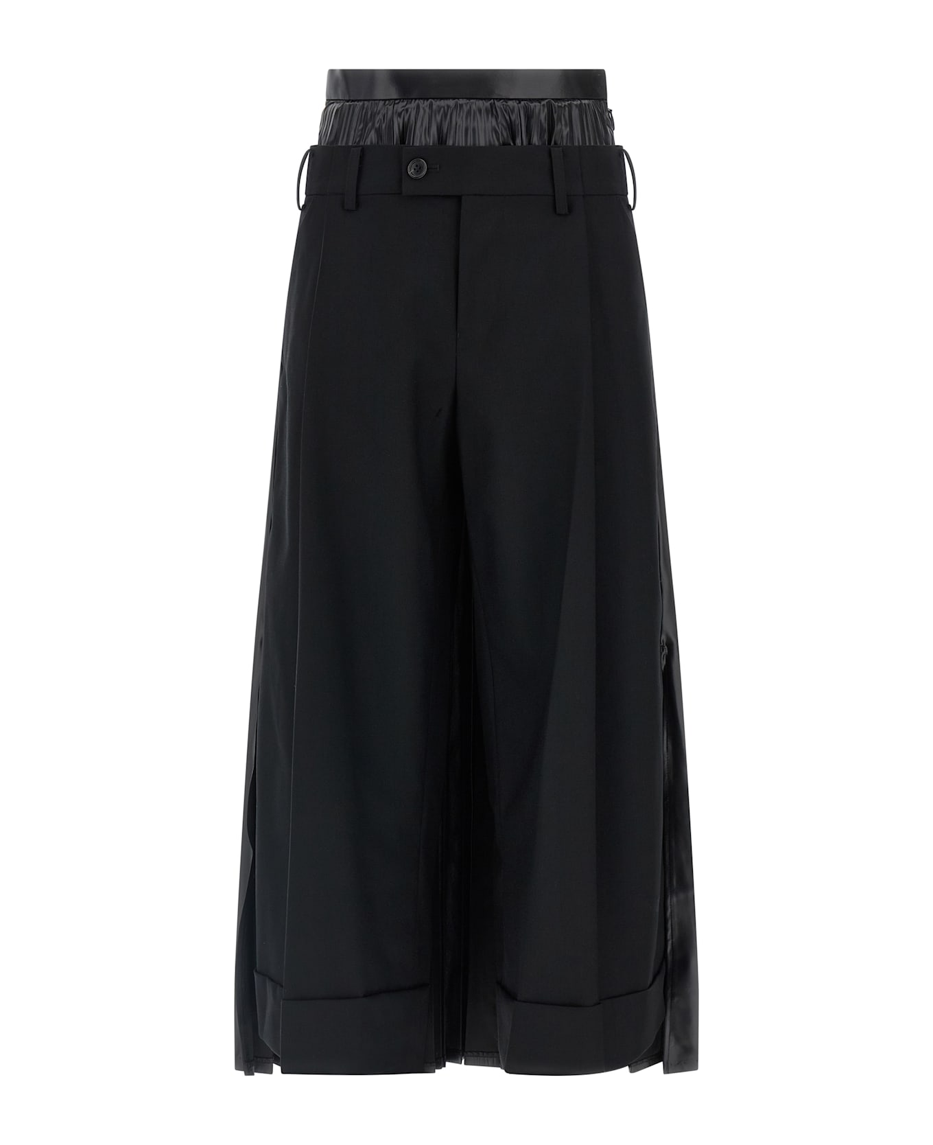 Junya Watanabe Double Layer Trousers - Black  