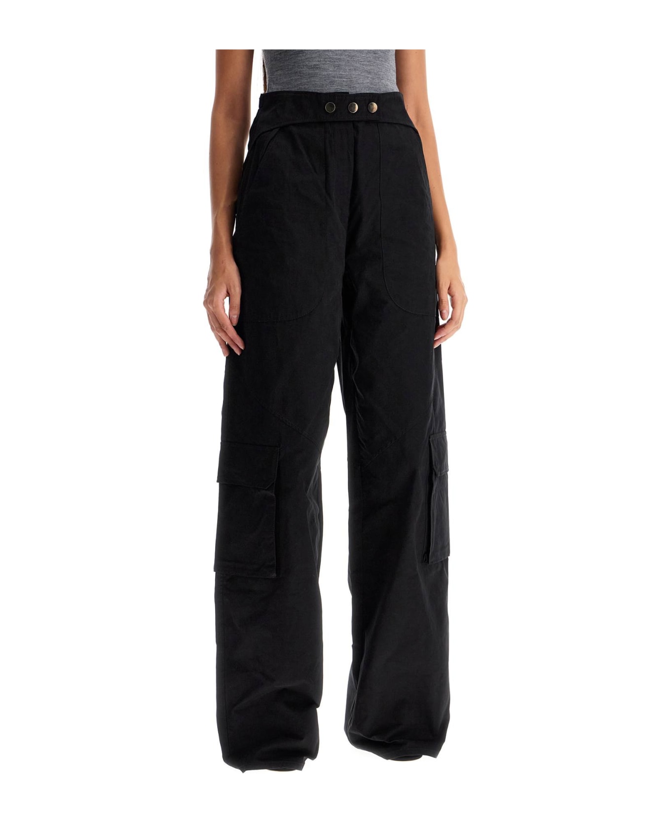 The Andamane Sarah's Aviator Pants - BLACK (Black)