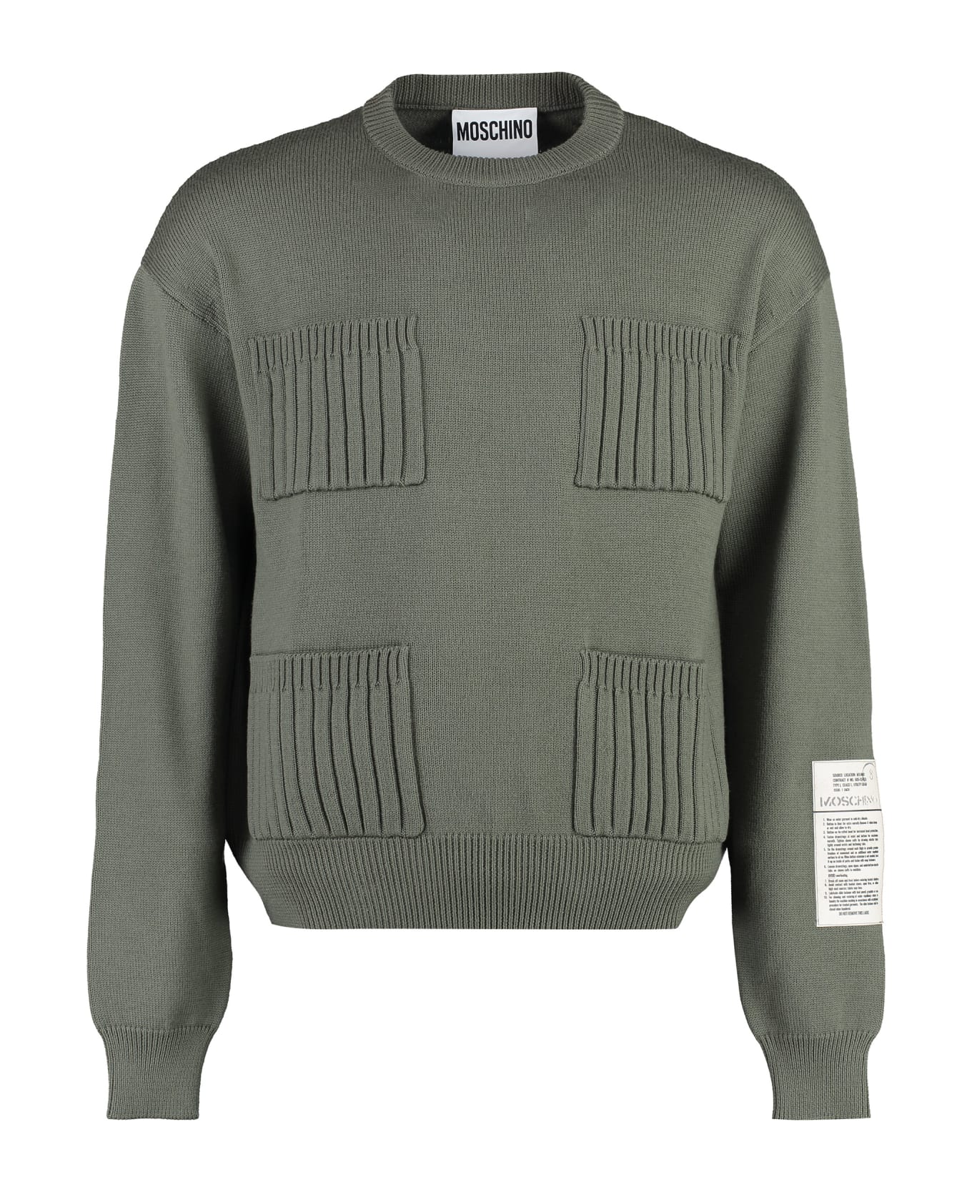 Moschino Virgin Wool Sweater - green