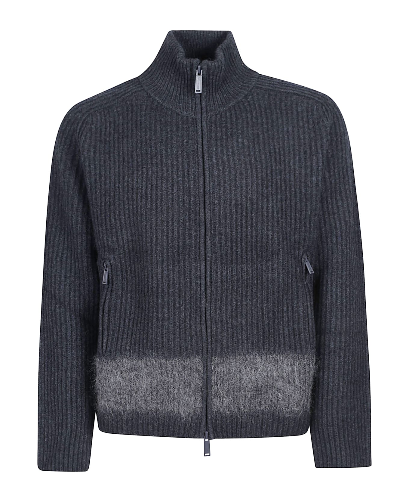 Dsquared2 Zipped Cardigan - Grey