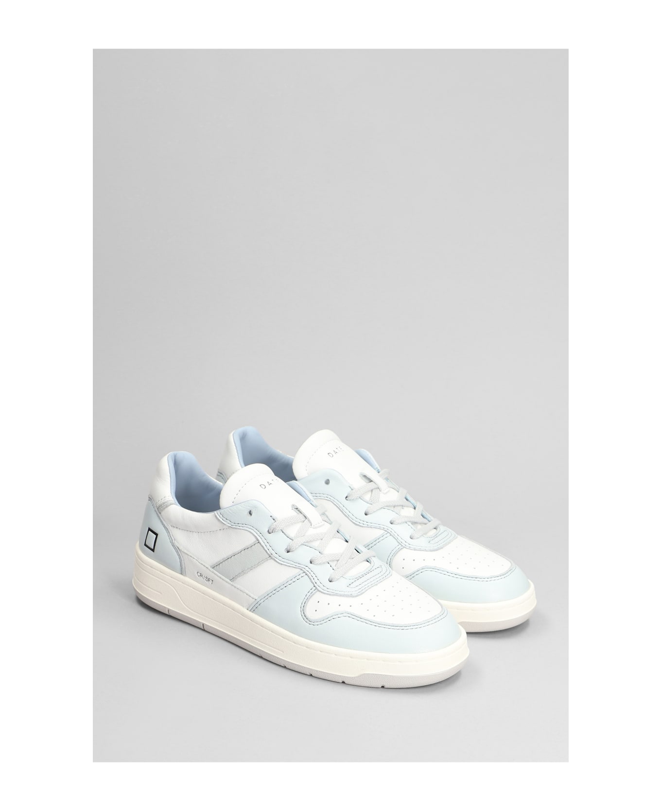 D.A.T.E. Court 2.0 Sneakers In White Leather - white