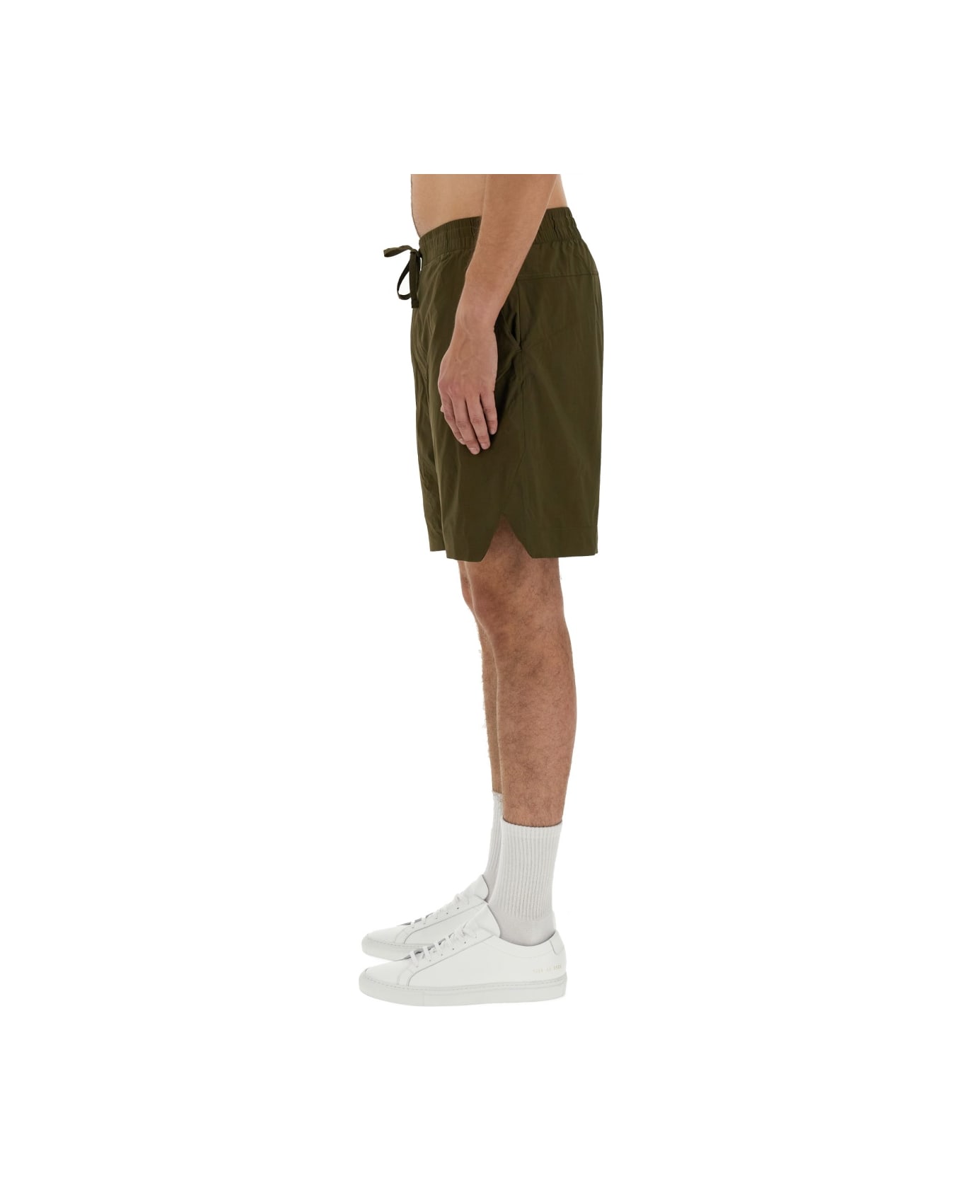 Canada Goose Nylon Bermuda Shorts - MILITARY GREEN