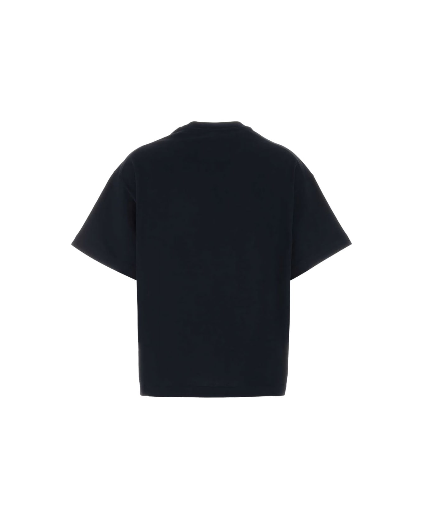 Jil Sander Logo Cotton T-shirt - Blue