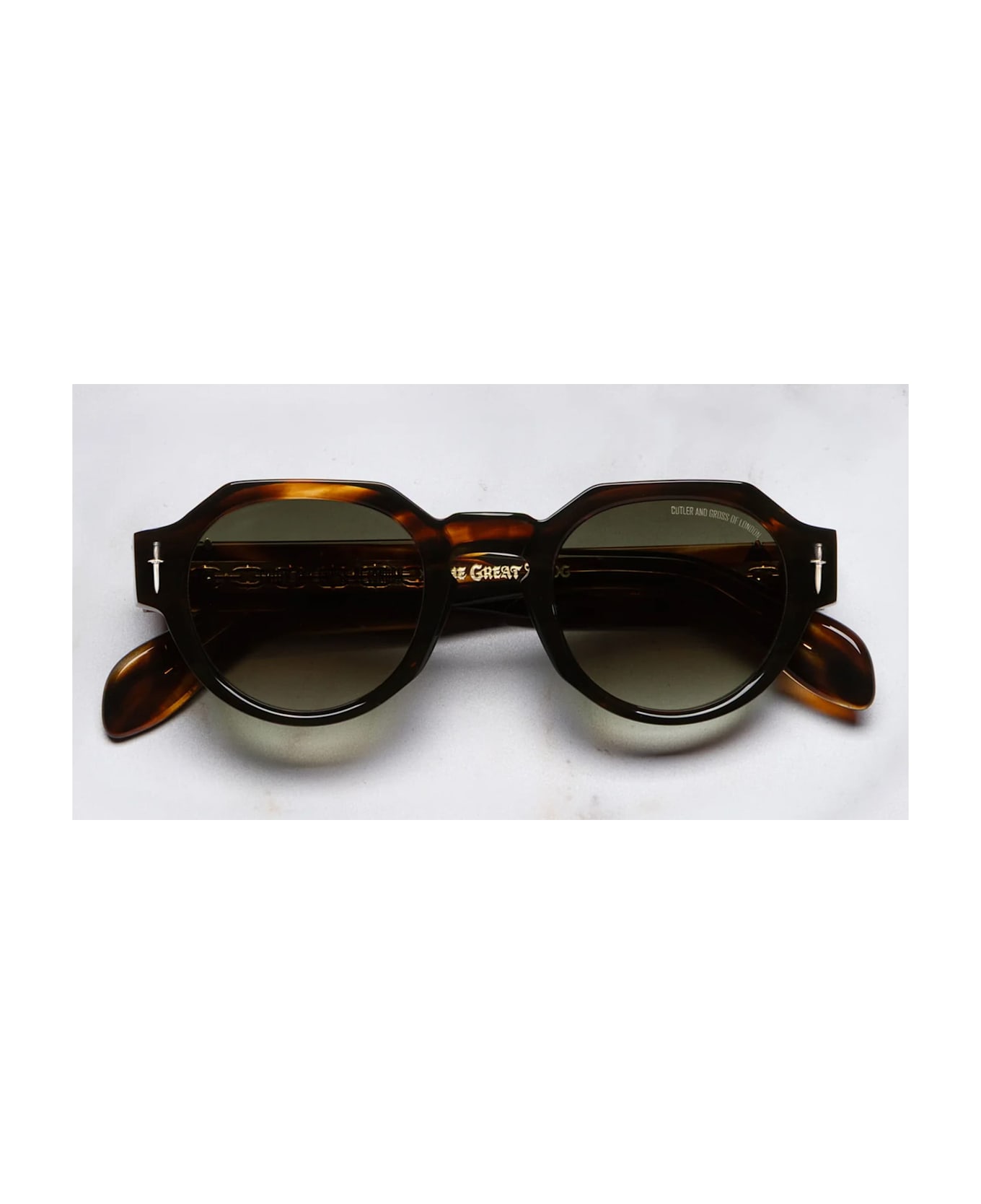 Cutler and Gross The Great Frog - Lucky Diamond I - Havana Sunglasses - Havana
