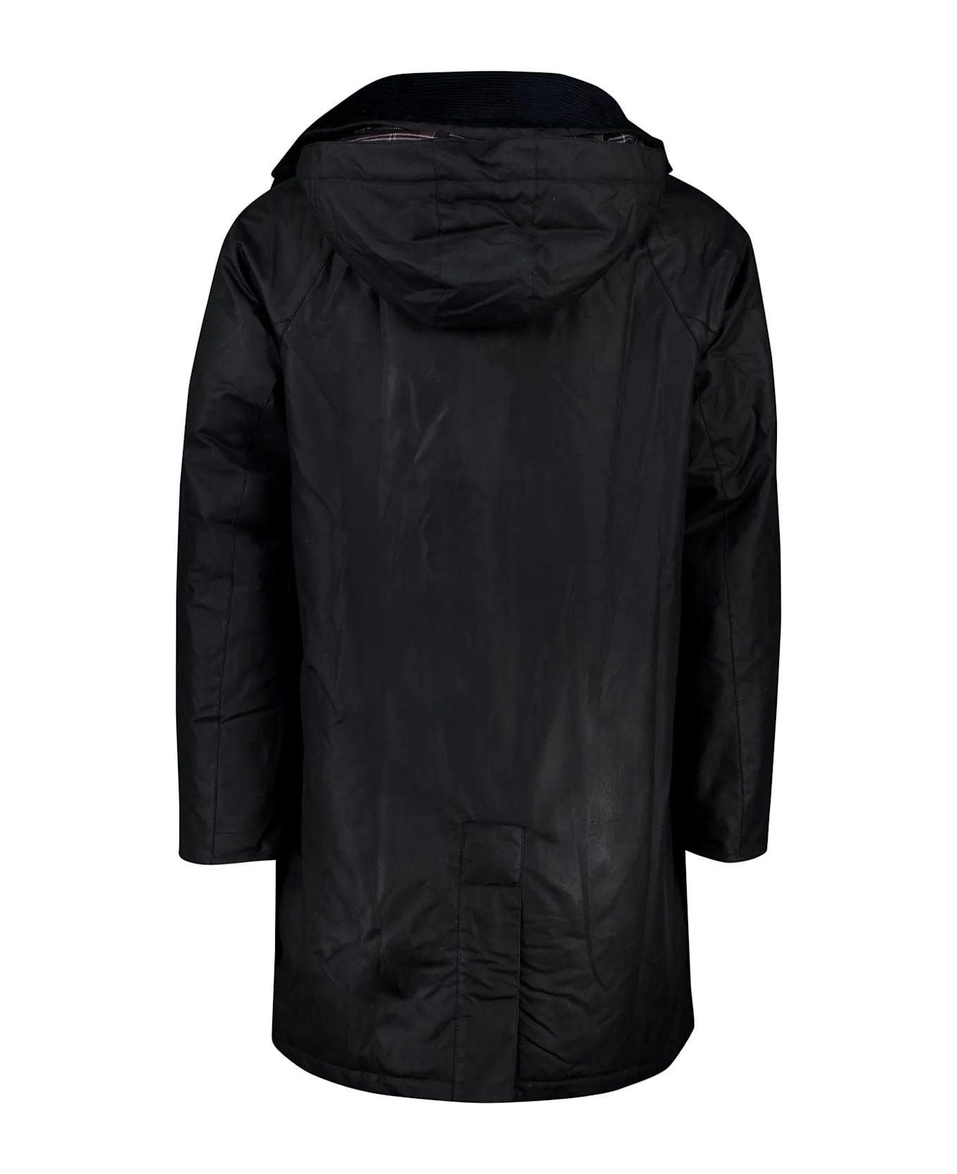 Barbour Beaudale Wax Trench Coat - Navy