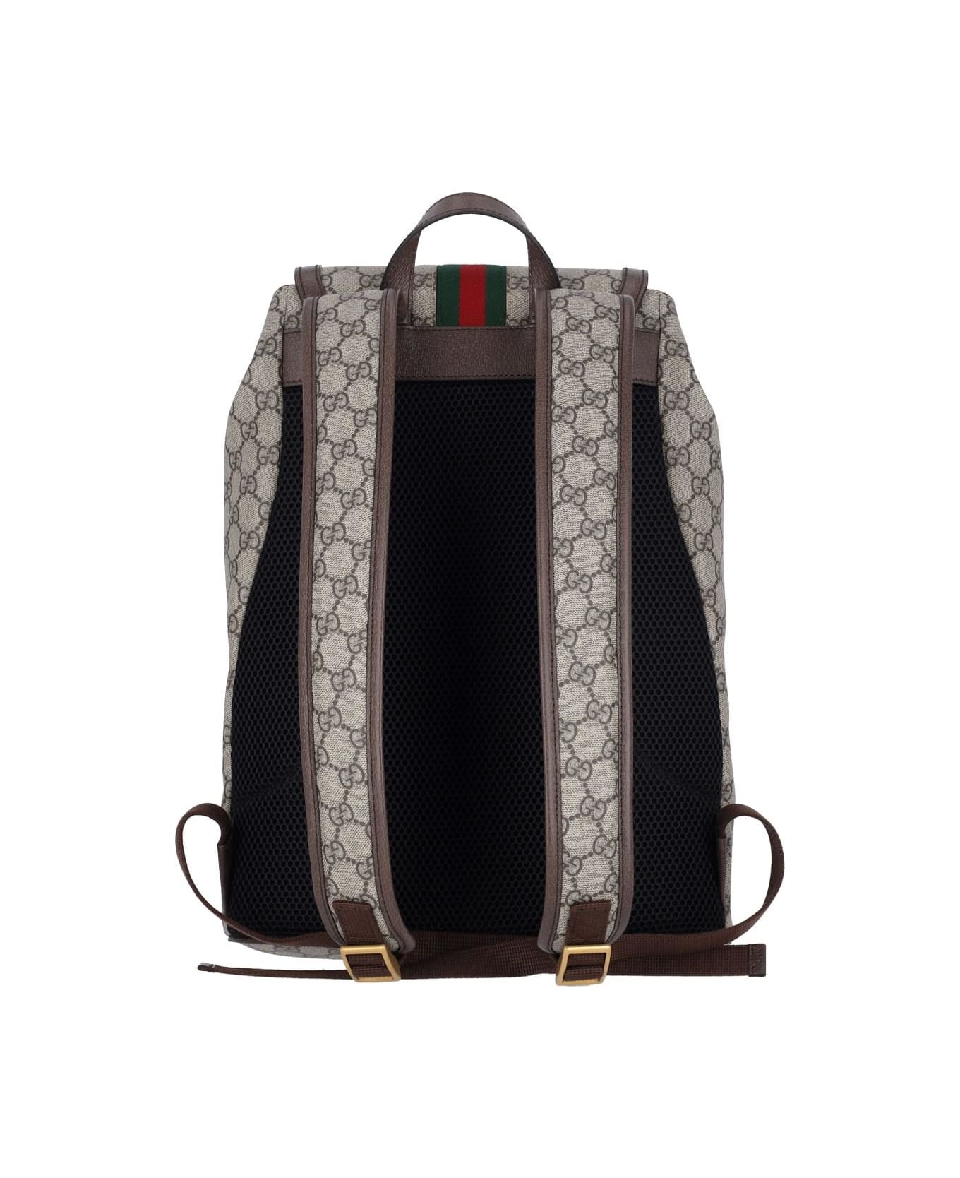 Gucci Small Backpack 'ophidia' - Beige