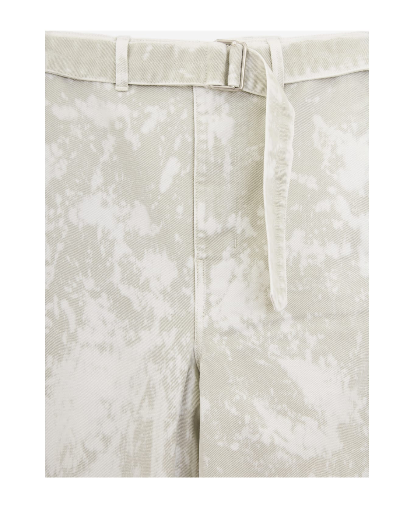 Lemaire Twisted Belted Pants Trouser - White