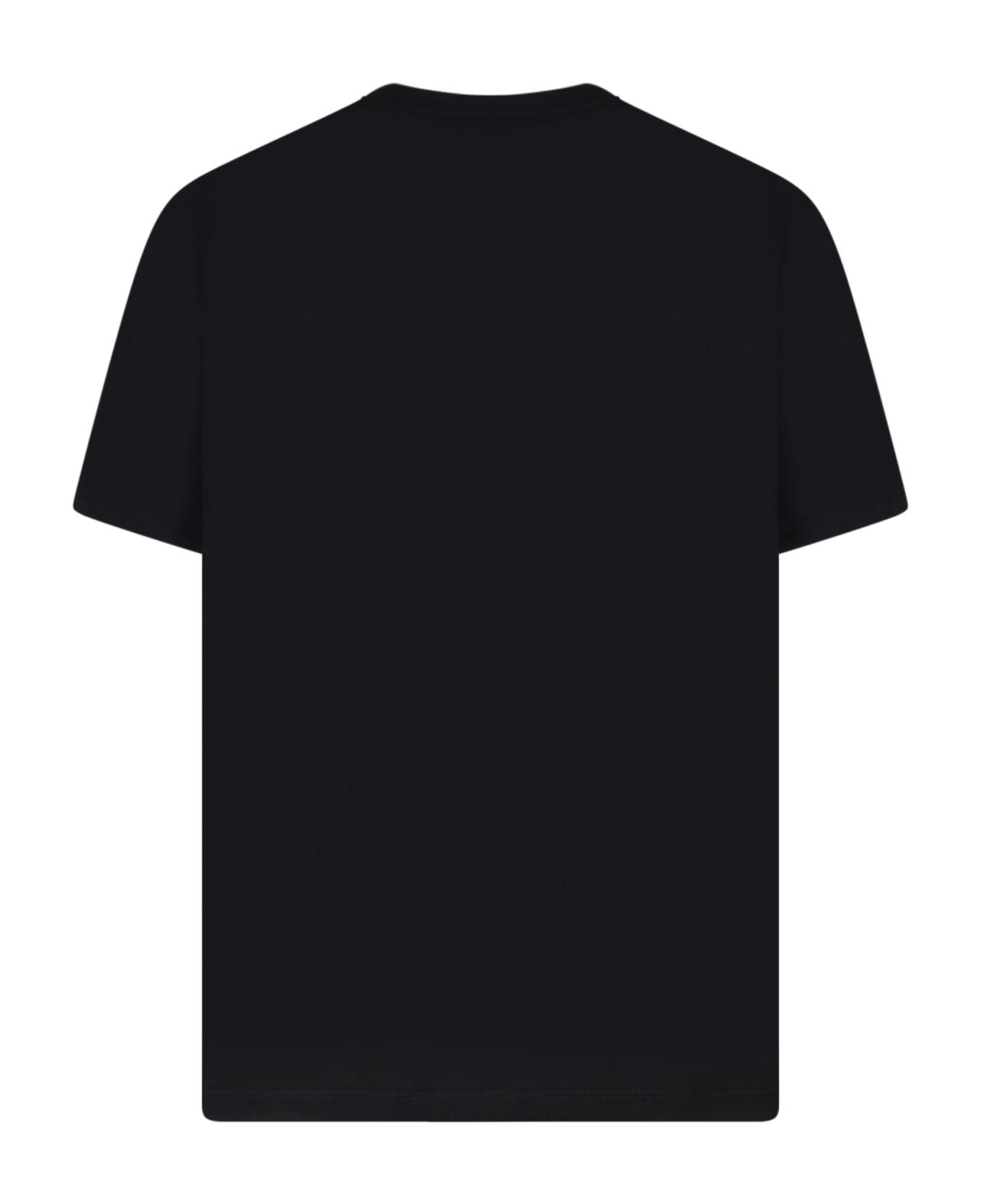 Balmain Black Star Print T-shirt - Black