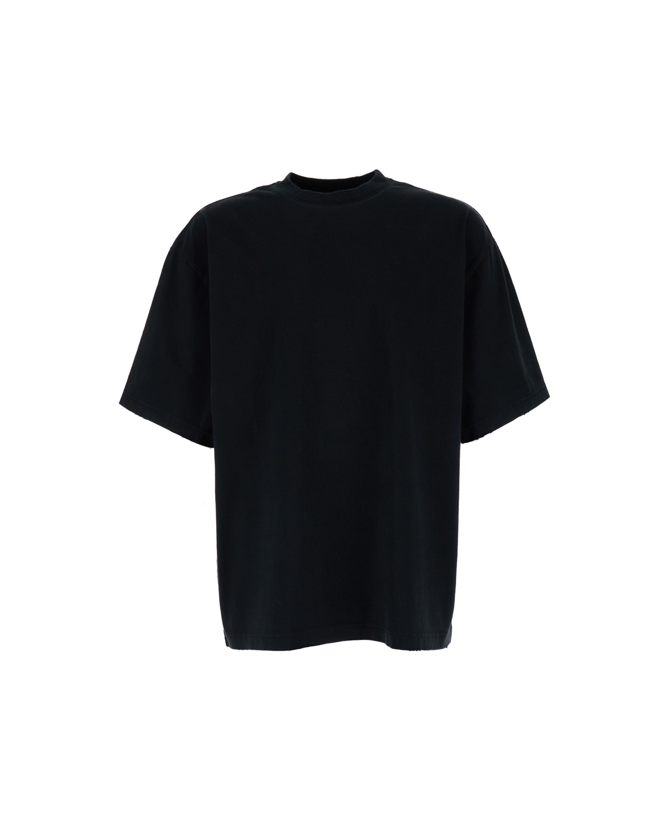 Axel Arigato Serie Distressed T-shirt - Black