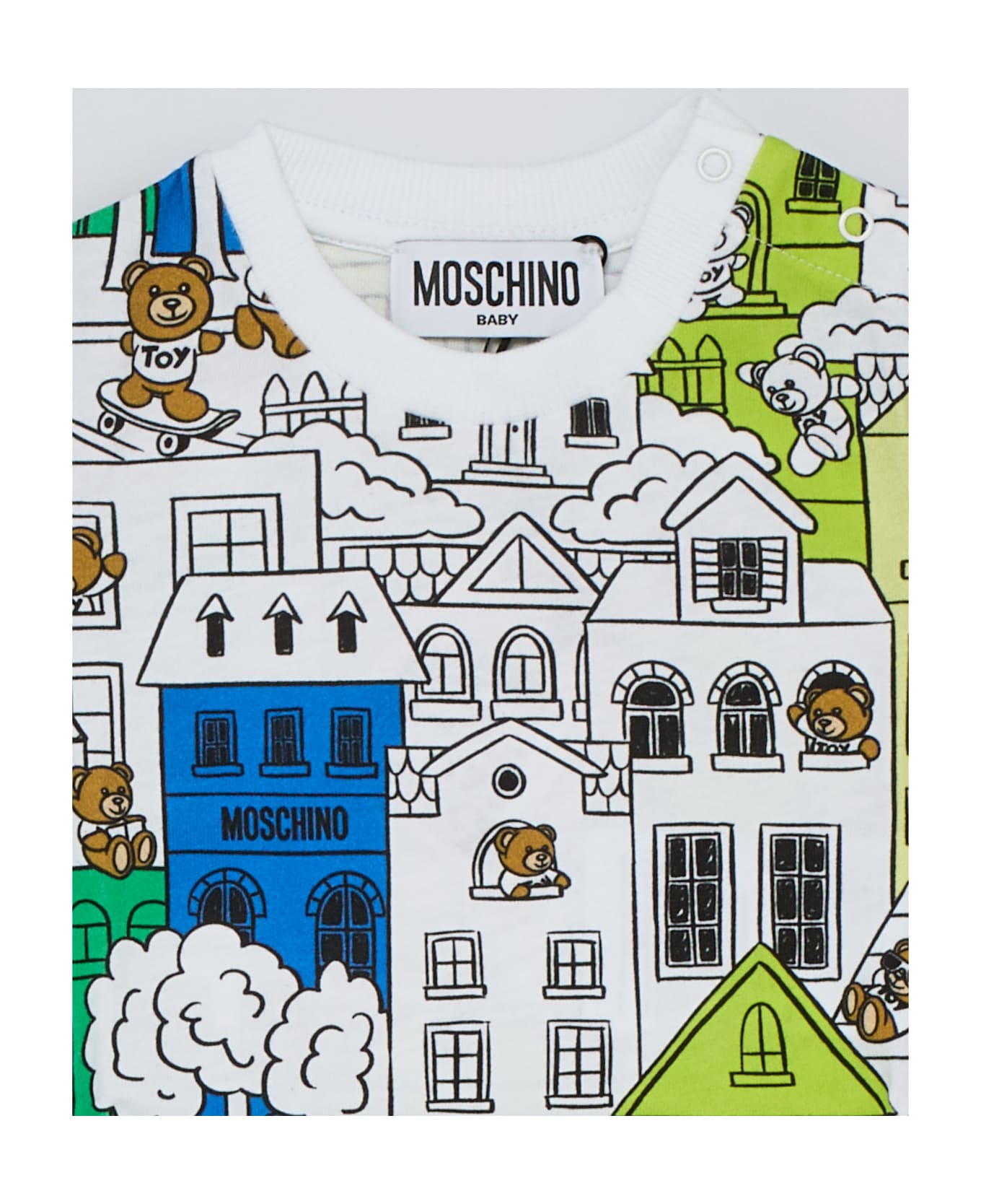 Moschino Suits Suit - BIANCO-VERDE