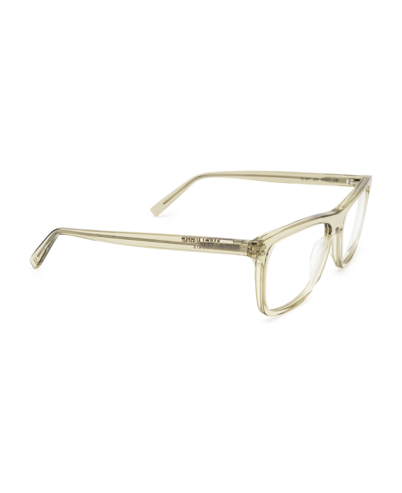 Saint Laurent Eyewear Sl 481 Yellow Glasses - Yellow