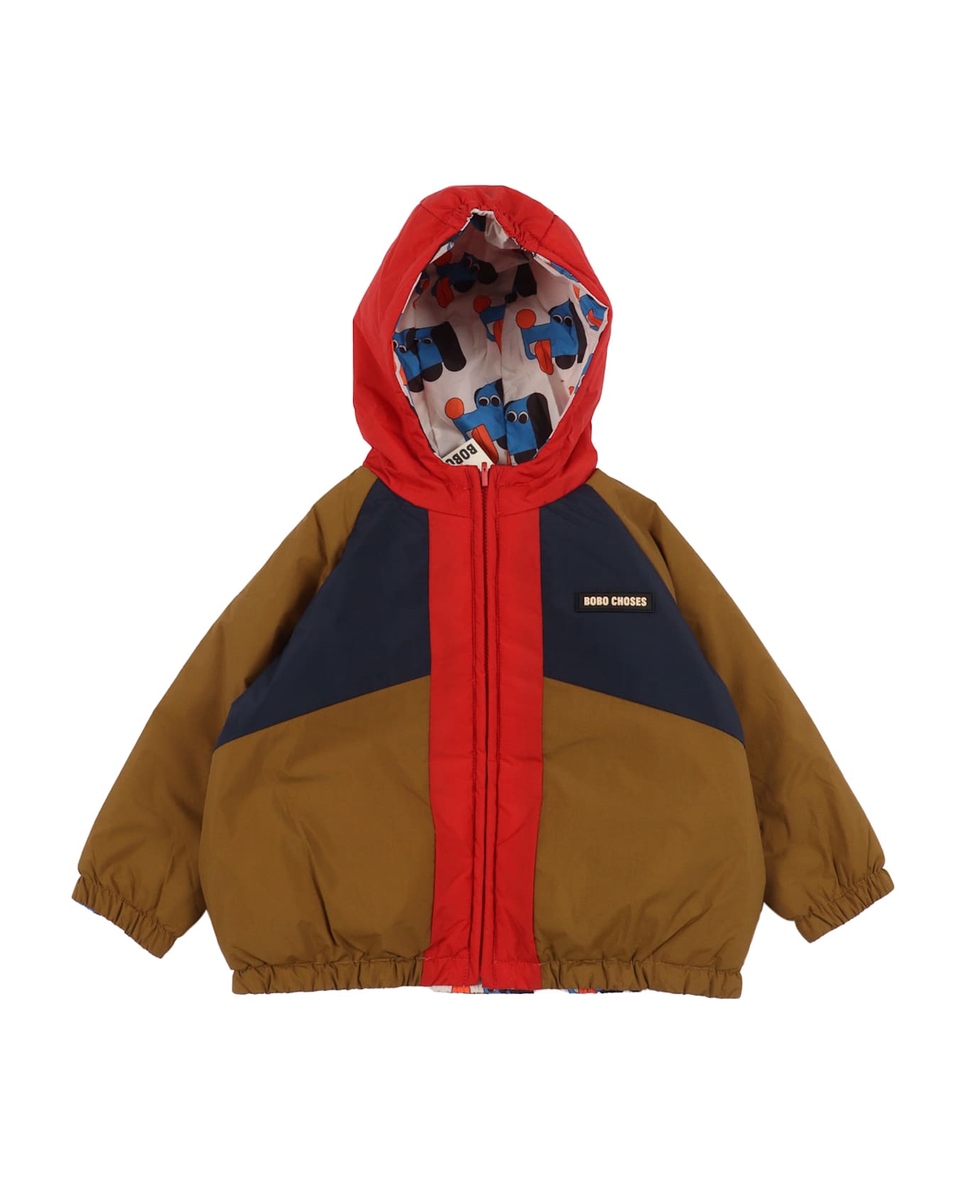 Bobo Choses Doggy Mate All Over Reversible Jacket - MULTICOLOR