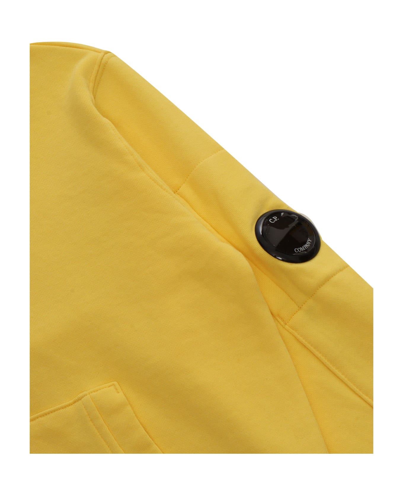 C.P. Company Undersixteen Yellow Sweatshirt - YELLOW ニットウェア＆スウェットシャツ