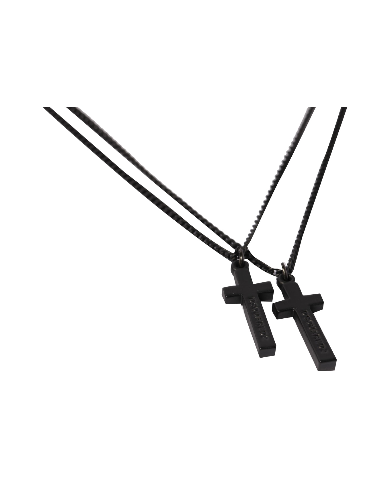 Dsquared2 Jesus Necklace - Black