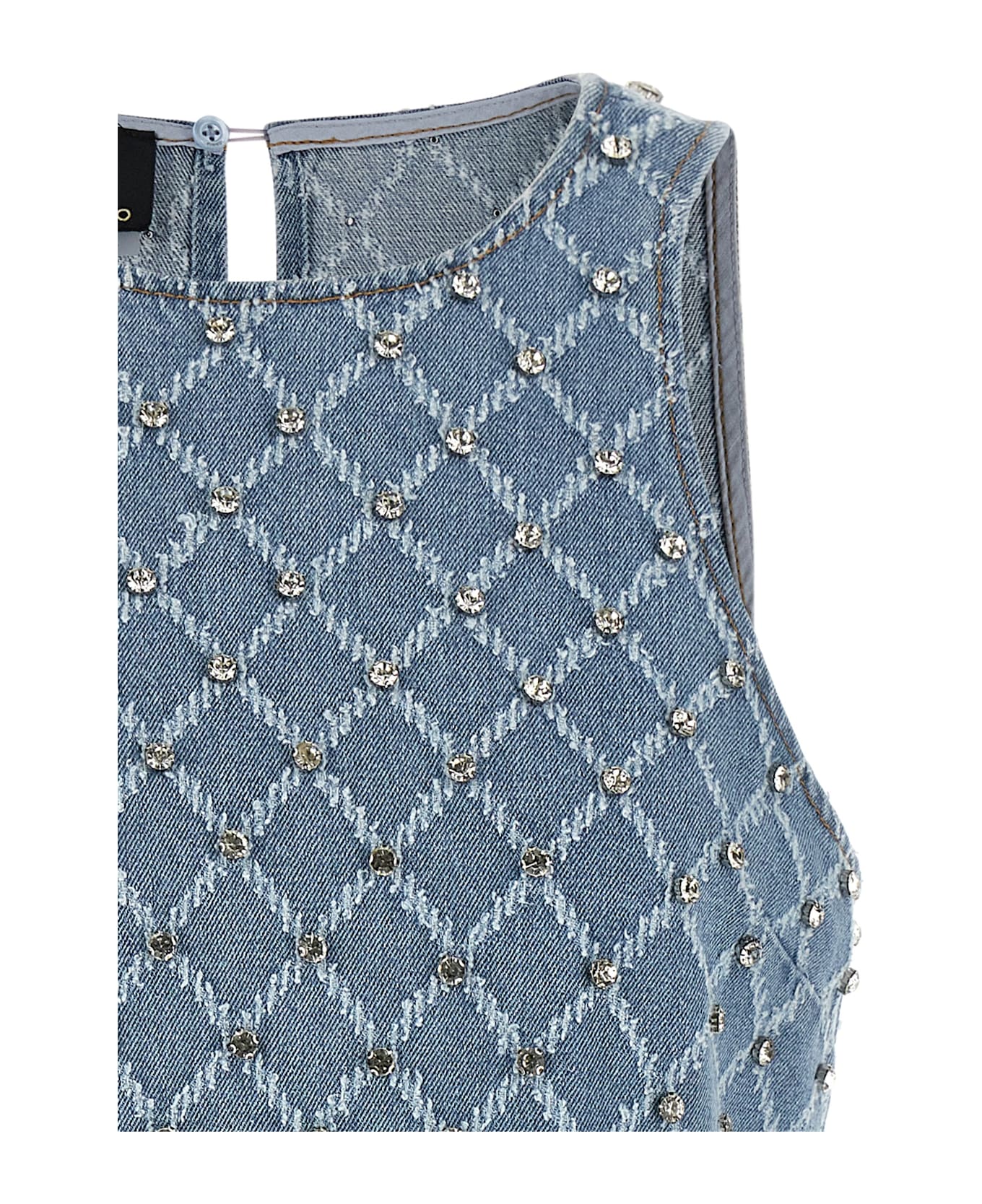 Pinko 'amorino' Dress - Light Blue