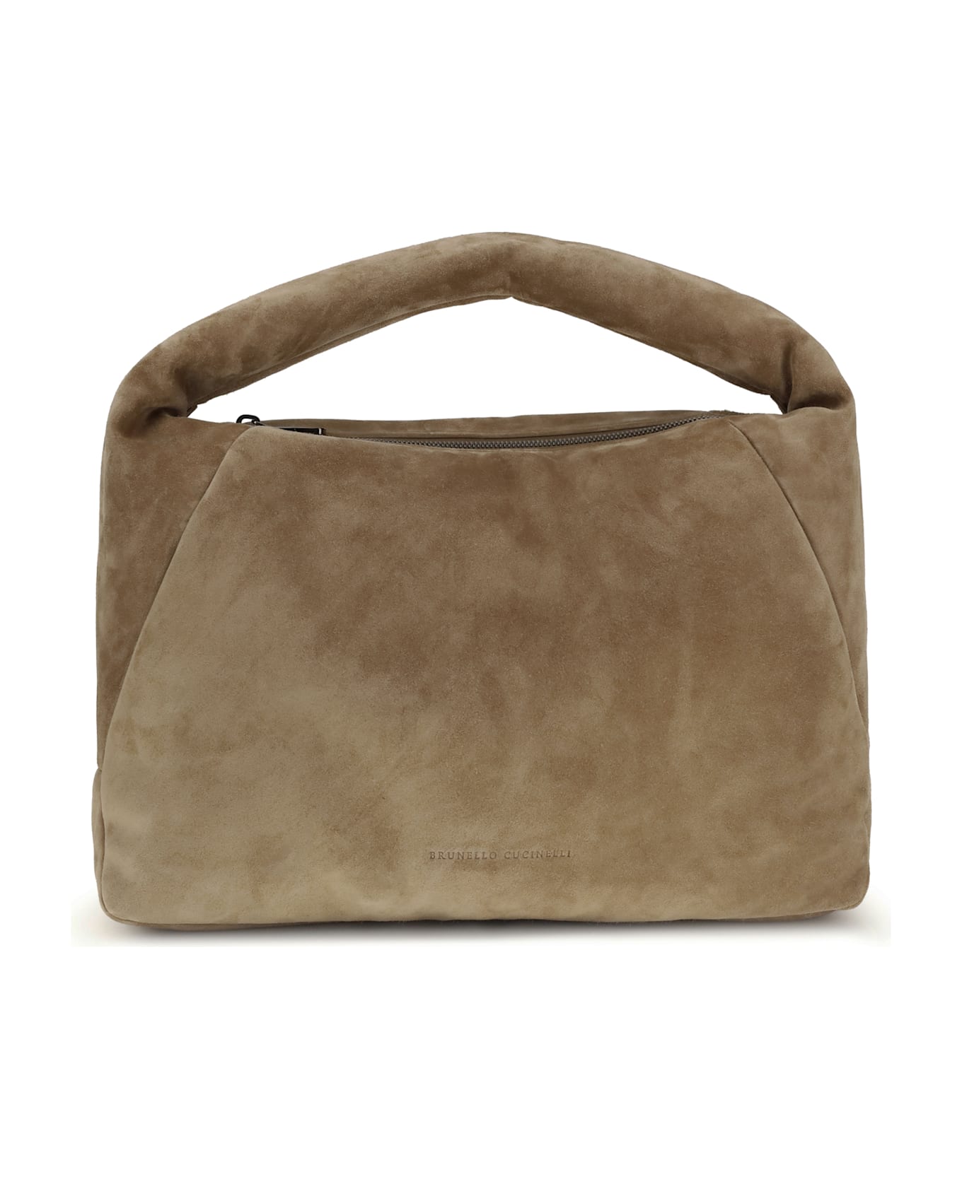 Brunello Cucinelli Suede Shoulder Bag
