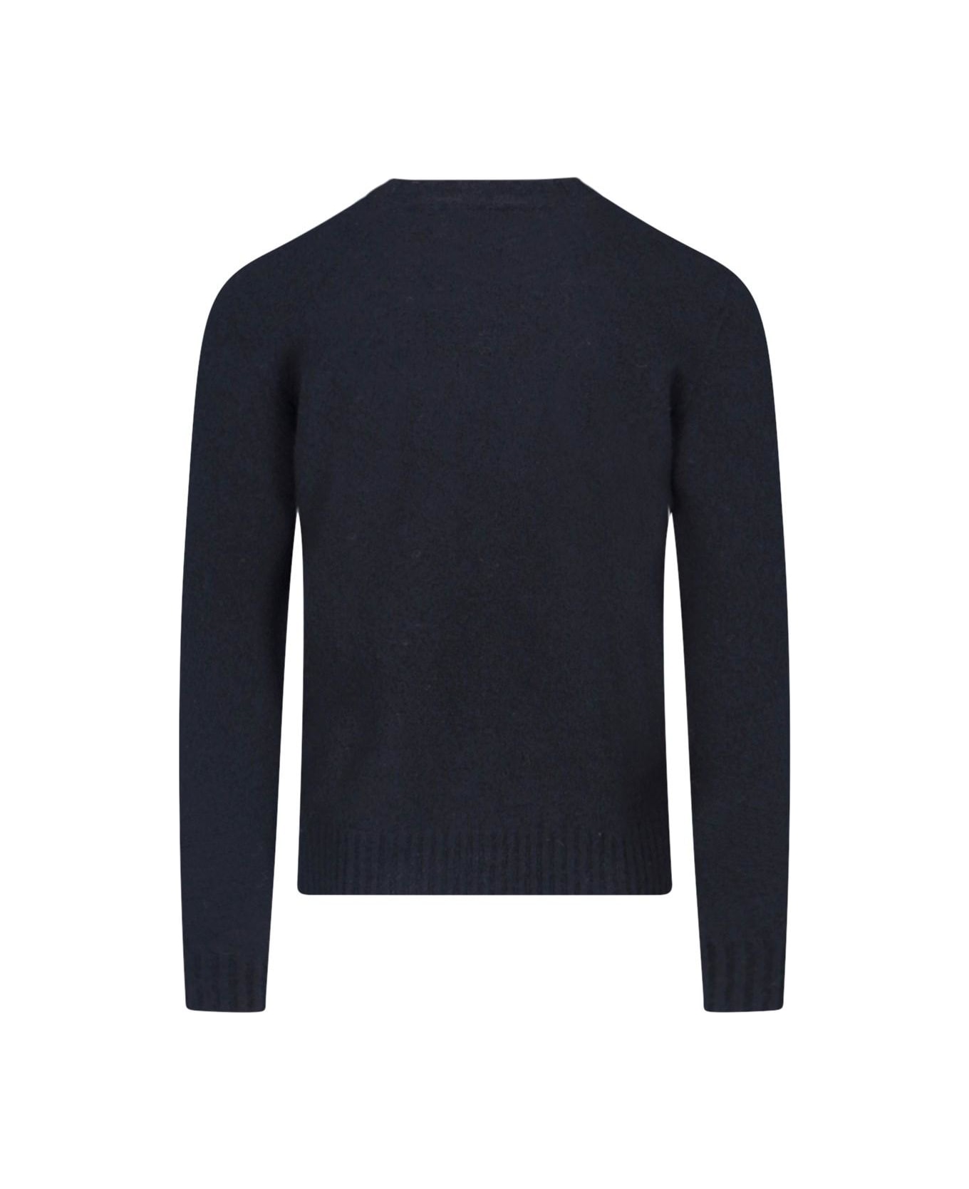Drumohr Crewneck Sweater - BLACK
