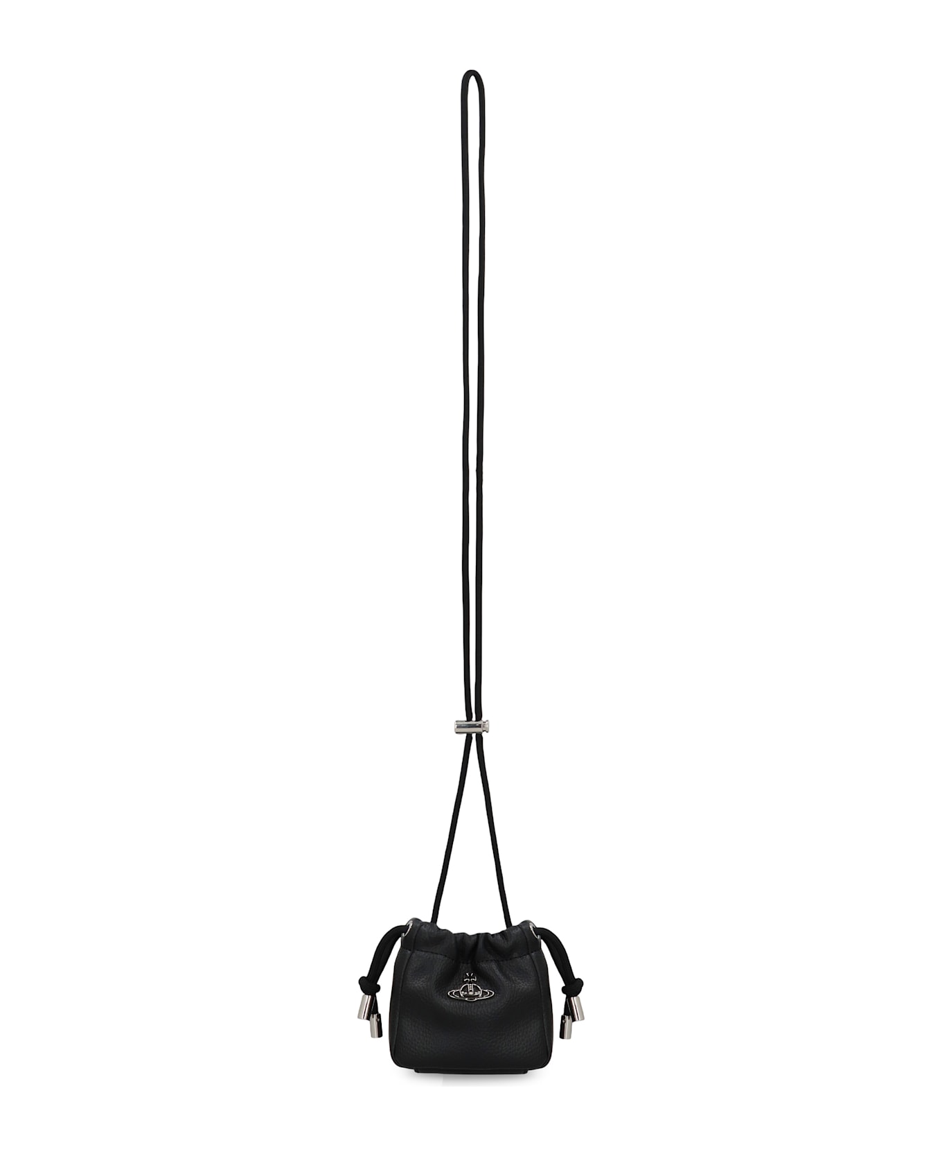 Vivienne Westwood Shoulder Bag In Eco-leather - black