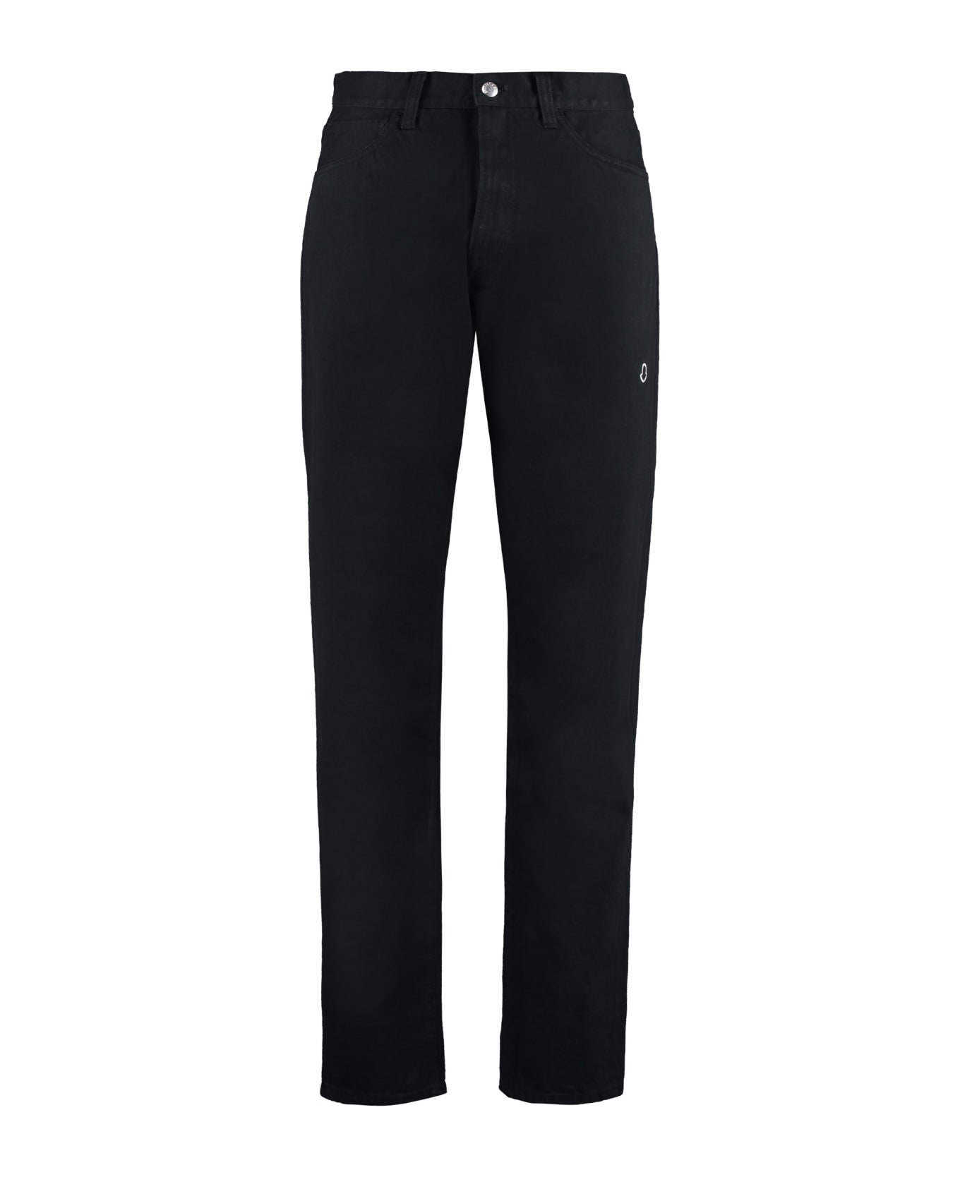 Moncler Genius 5-pocket Straight-leg Jeans - black