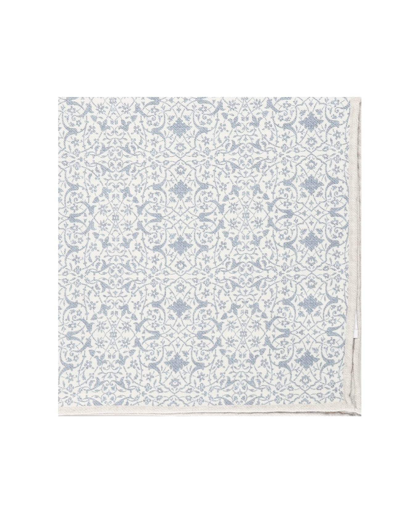 Eleventy Wool Scarf - Blue