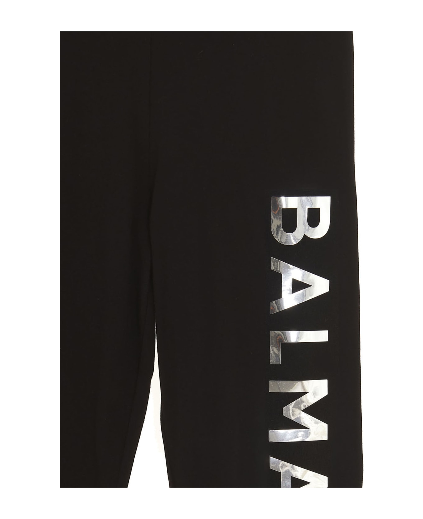 Balmain Logo Leggings - Black  